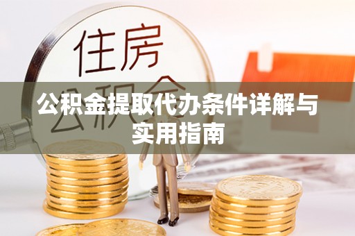 舞阳公积金提取代办条件详解与实用指南
