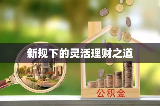 舞阳新规下的灵活理财之道