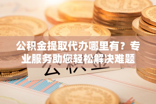 舞阳公积金提取代办哪里有？专业服务助您轻松解决难题