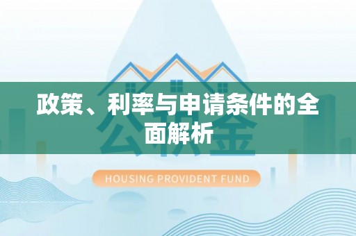 舞阳政策、利率与申请条件的全面解析