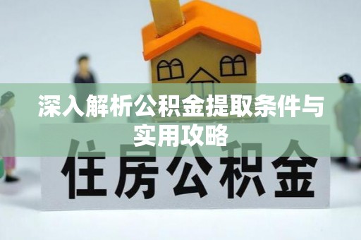 舞阳深入解析公积金提取条件与实用攻略