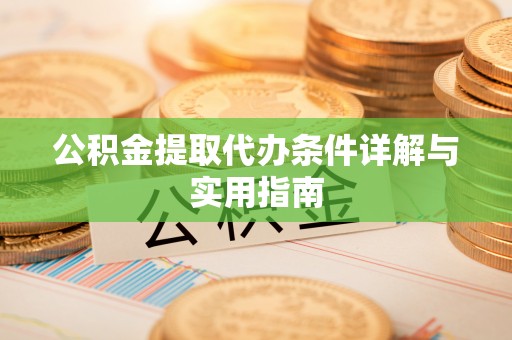 舞阳公积金提取代办条件详解与实用指南