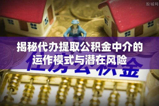 舞阳揭秘代办提取公积金中介的运作模式与潜在风险