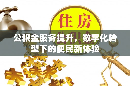 舞阳公积金服务提升，数字化转型下的便民新体验