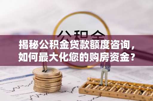 舞阳揭秘公积金贷款额度咨询，如何最大化您的购房资金？
