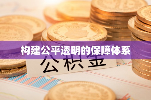 舞阳构建公平透明的保障体系