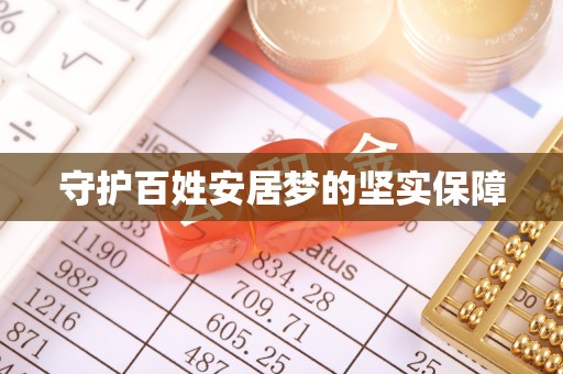 舞阳守护百姓安居梦的坚实保障