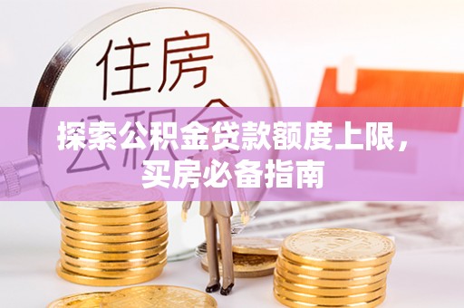 舞阳探索公积金贷款额度上限，买房必备指南