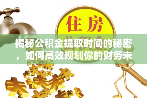 舞阳揭秘公积金提取时间的秘密，如何高效规划你的财务未来