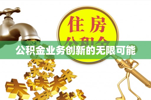 舞阳公积金业务创新的无限可能