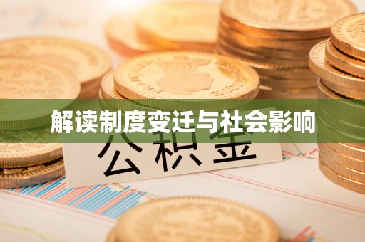 舞阳解读制度变迁与社会影响