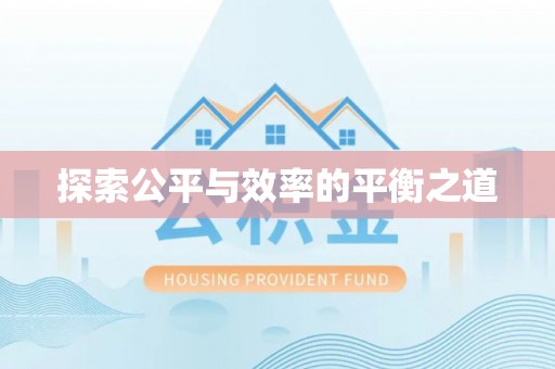 舞阳探索公平与效率的平衡之道