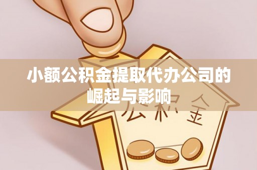 舞阳小额公积金提取代办公司的崛起与影响